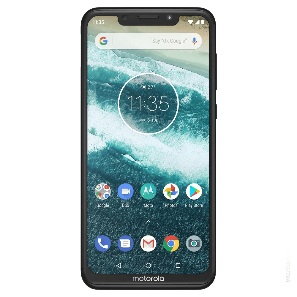 Motorola One XT1941 64GB Desbloqueado Preto image number 1