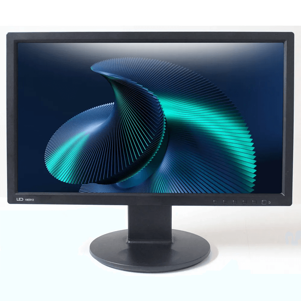 Monitor Positivo 19" 19EB13T Widescreen Base Regulável + Adaptador VGA para HDMI