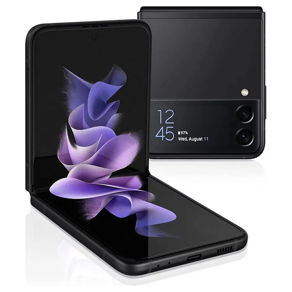 Samsung Galaxy Z Flip3 5G 128GB Snapdragon 888 Preto image number 1